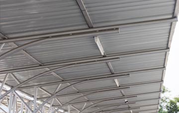 installing Hauxton metal roofing