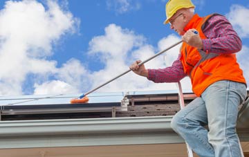 Hauxton soft wash roof cleaning